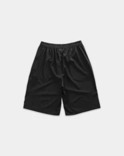 Active Long Shorts, Men - Black