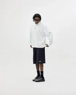 Active Long Shorts, Men - Black