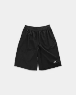 Active Long Shorts, Men - Black