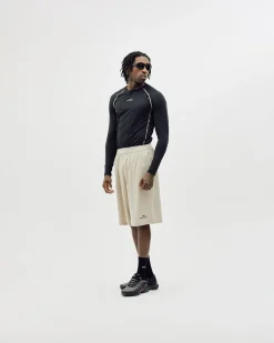 Active Long Shorts, Men - Clay