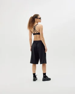 Active Long Shorts, Women - Black