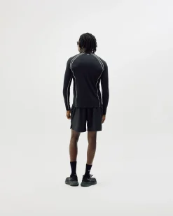 Active Long Sleeve, Men - Black