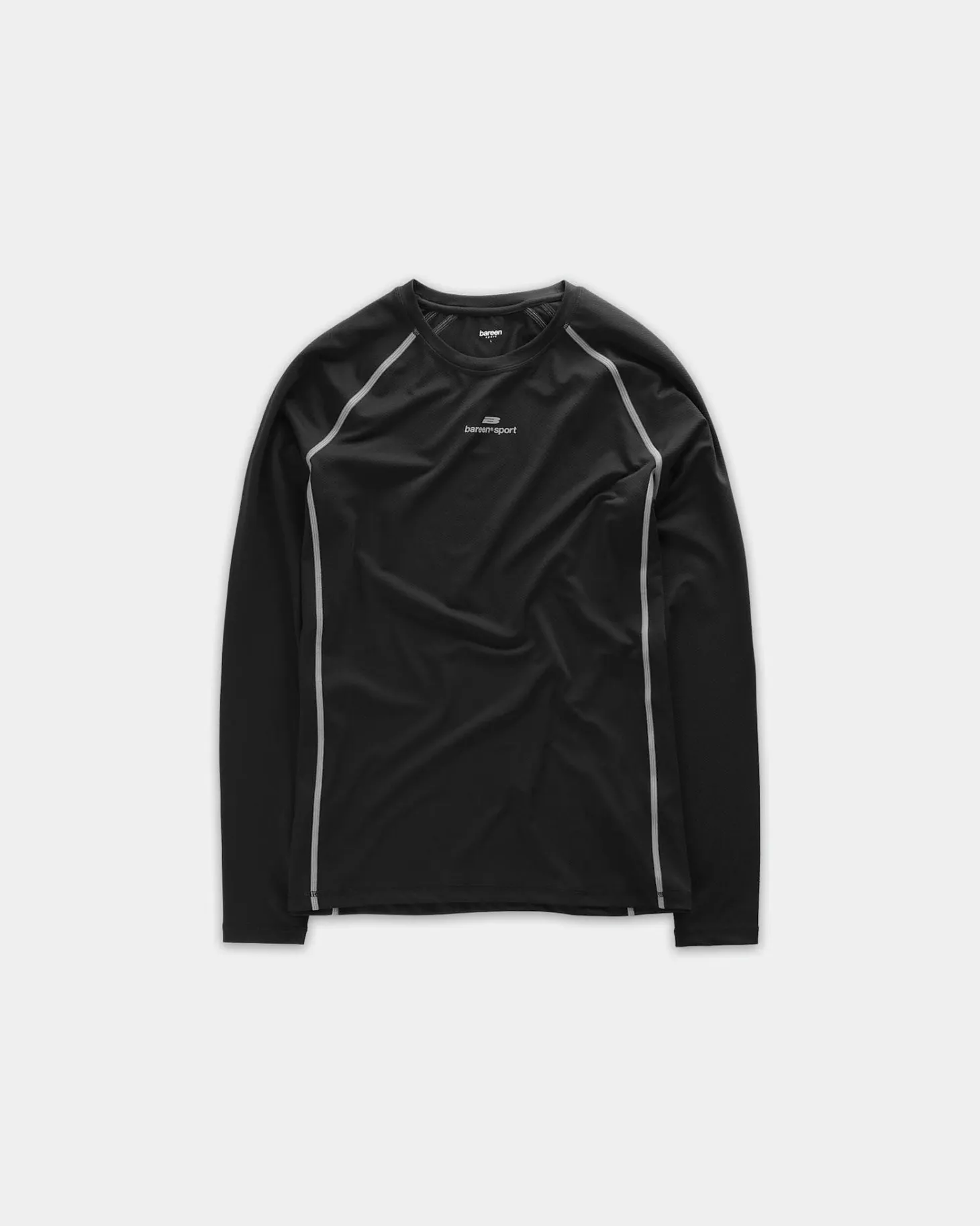 Active Long Sleeve, Men - Black