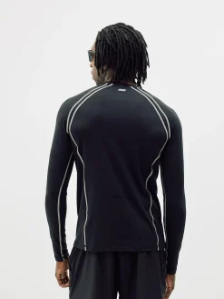 Active Long Sleeve, Men - Black