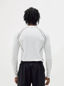 Active Long Sleeve, Men - White