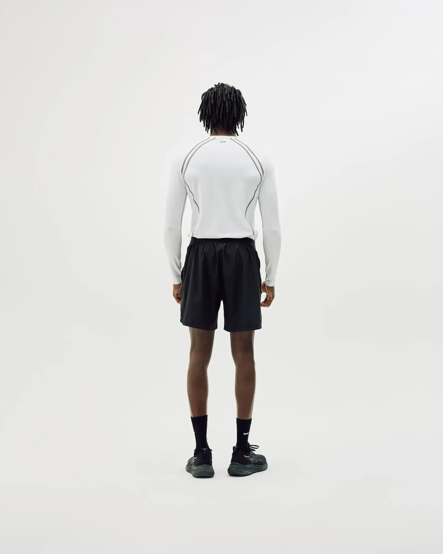 Active Long Sleeve, Men - White