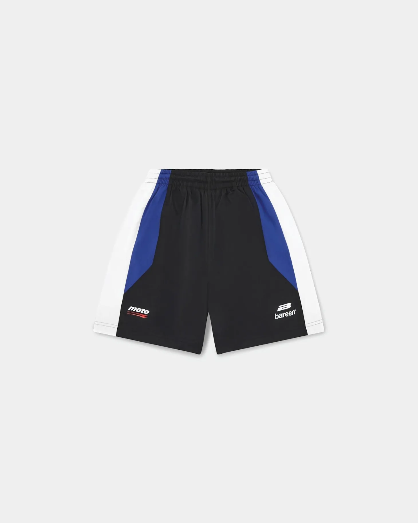 Active Shorts, Women - Cobalt Blue / Black / White