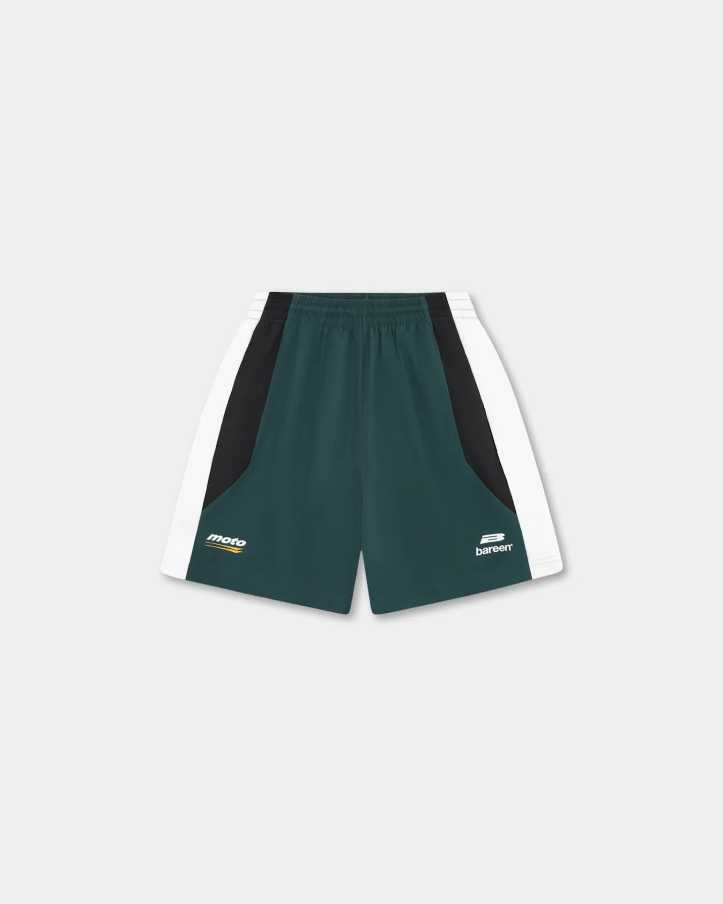 Active Shorts, Women - Deep Teal / Black / White