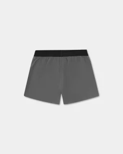 Active Split Shorts, Men - Iron Gate
