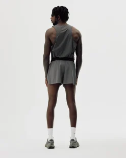 Active Split Shorts, Men - Iron Gate