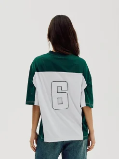 BFL Jersey, Women - White / Deep Green