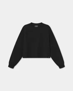 Blaze Waffle Long Sleeve, Women - Black Onyx
