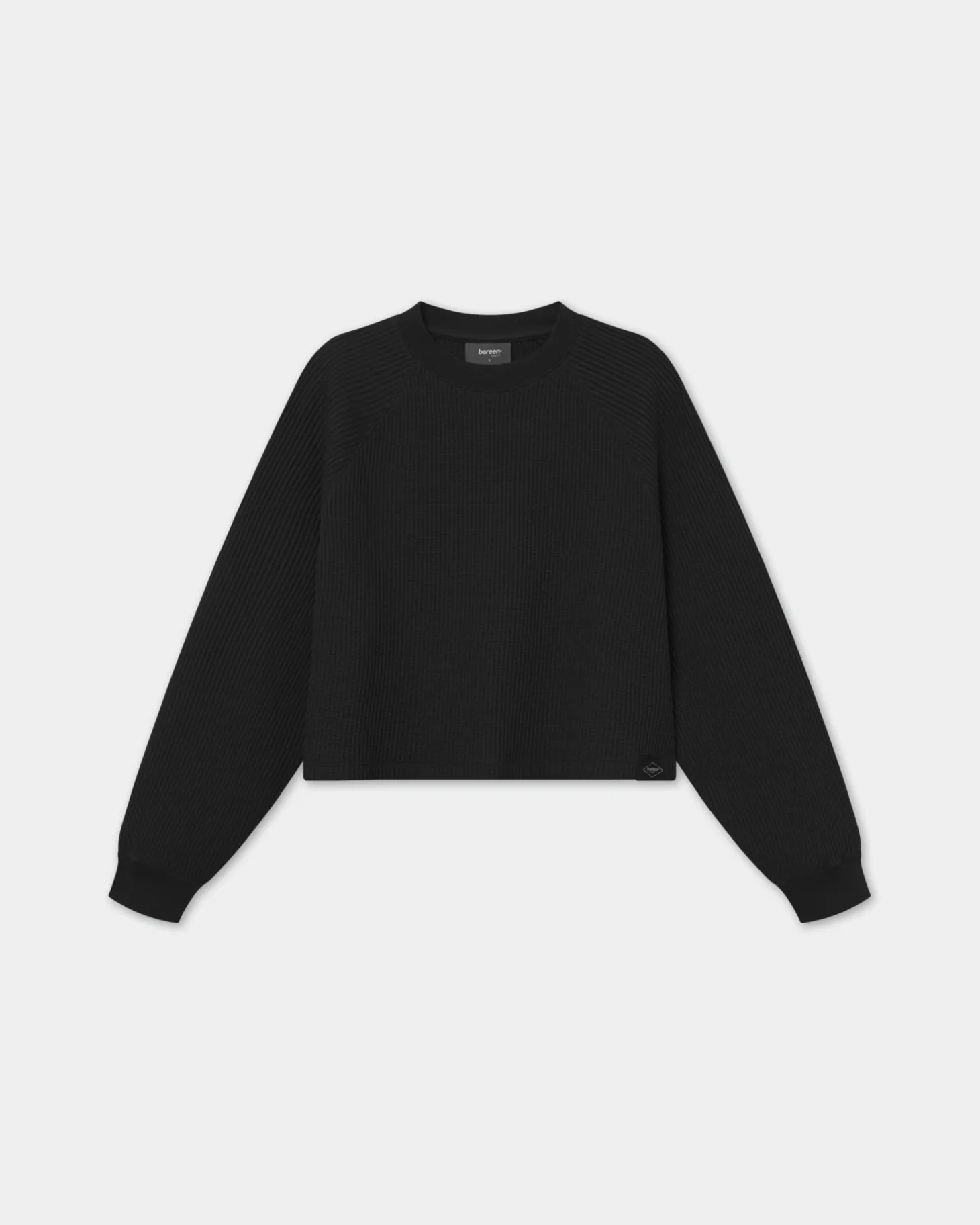 Blaze Waffle Long Sleeve, Women - Black Onyx