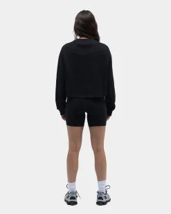 Blaze Waffle Long Sleeve, Women - Black Onyx