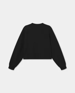 Blaze Waffle Long Sleeve, Women - Black Onyx