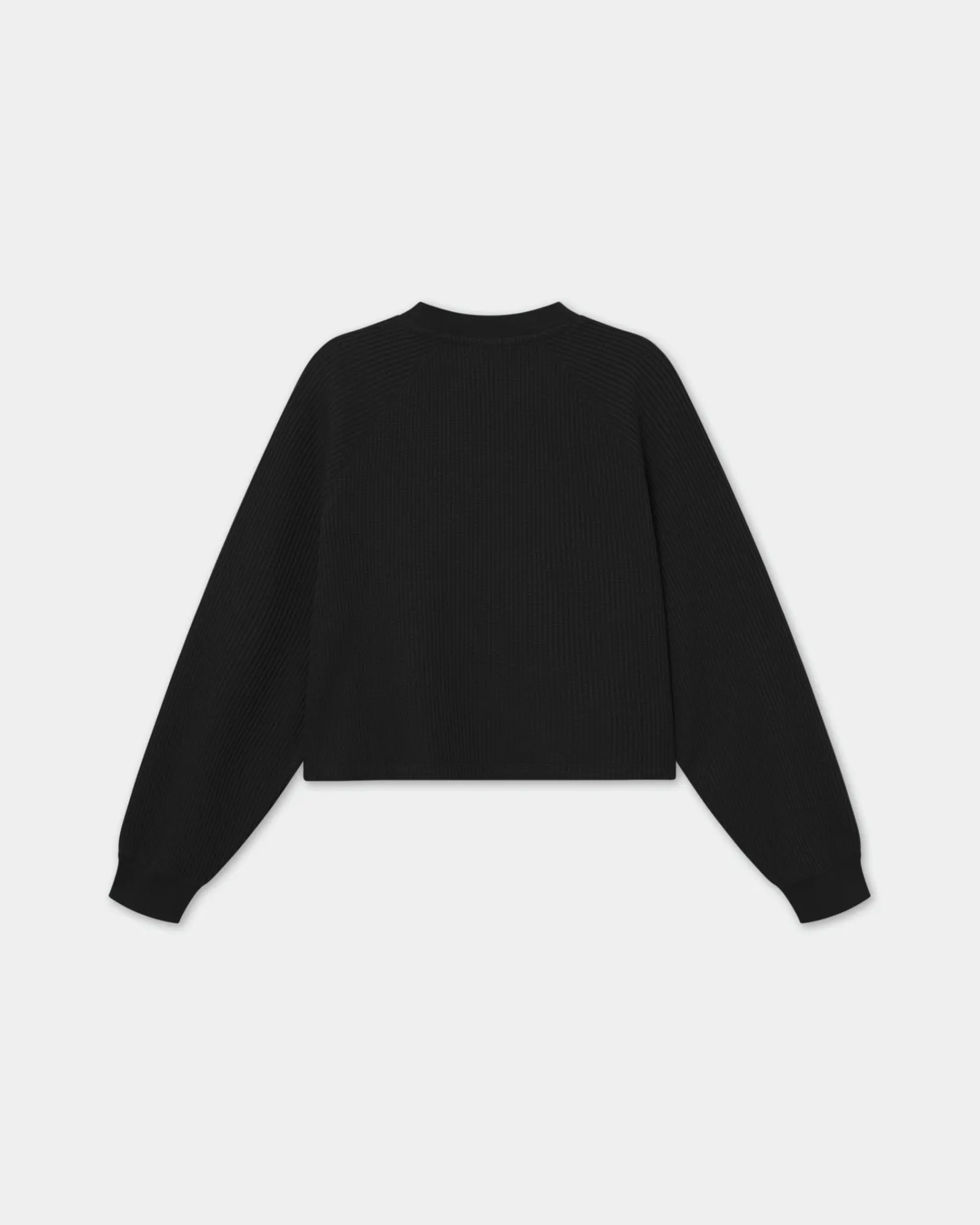 Blaze Waffle Long Sleeve, Women - Black Onyx