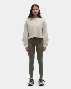 Blaze Waffle Long Sleeve, Women - Agate Gray