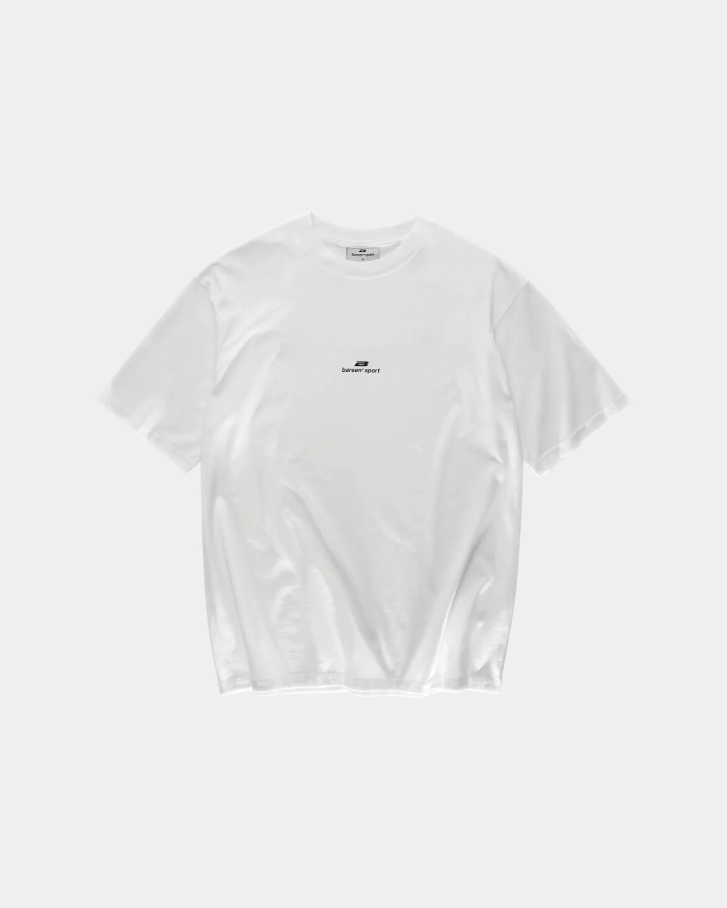 Box Fit Athletic Logo Tee, Men - White