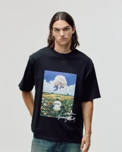 Box Fit T-shirt, Men - Field - Black