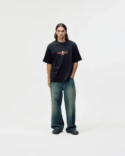 Box Fit T-shirt, Men - Hardcore - Black