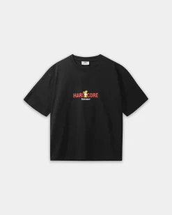 Box Fit T-shirt, Men - Hardcore - Black