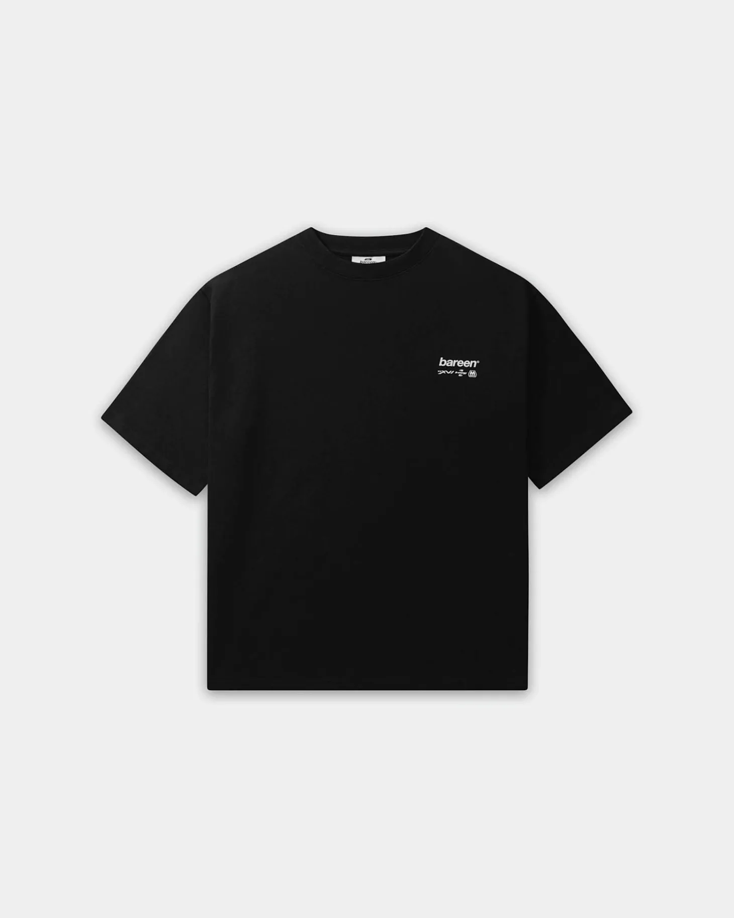 Box Fit T-shirt, Men - Horsepower - Black