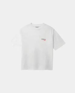 Box Fit T-shirt, Men - Sponsored - White