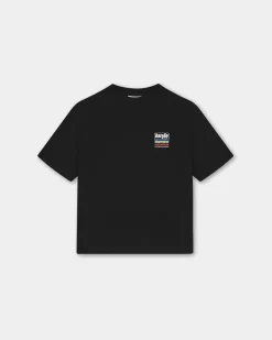 Box Fit T-shirt, Women - Duality - Black