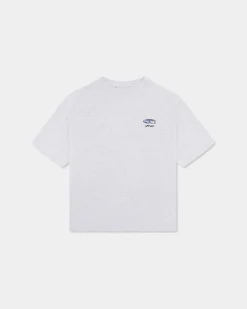 Box Fit T-shirt, Women - Moto - Cloudy Grey