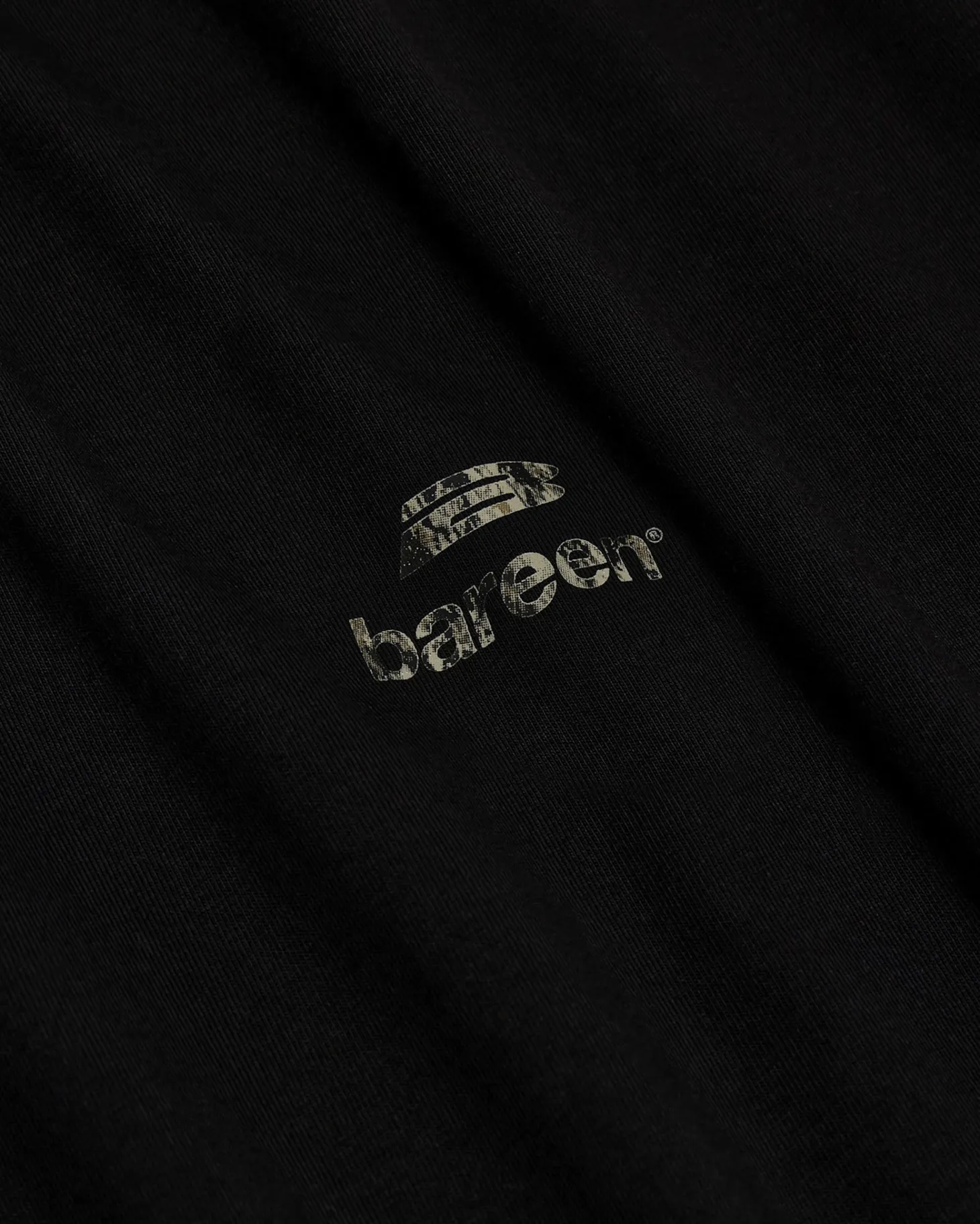 Camo Logo Box Fit, Men - Black