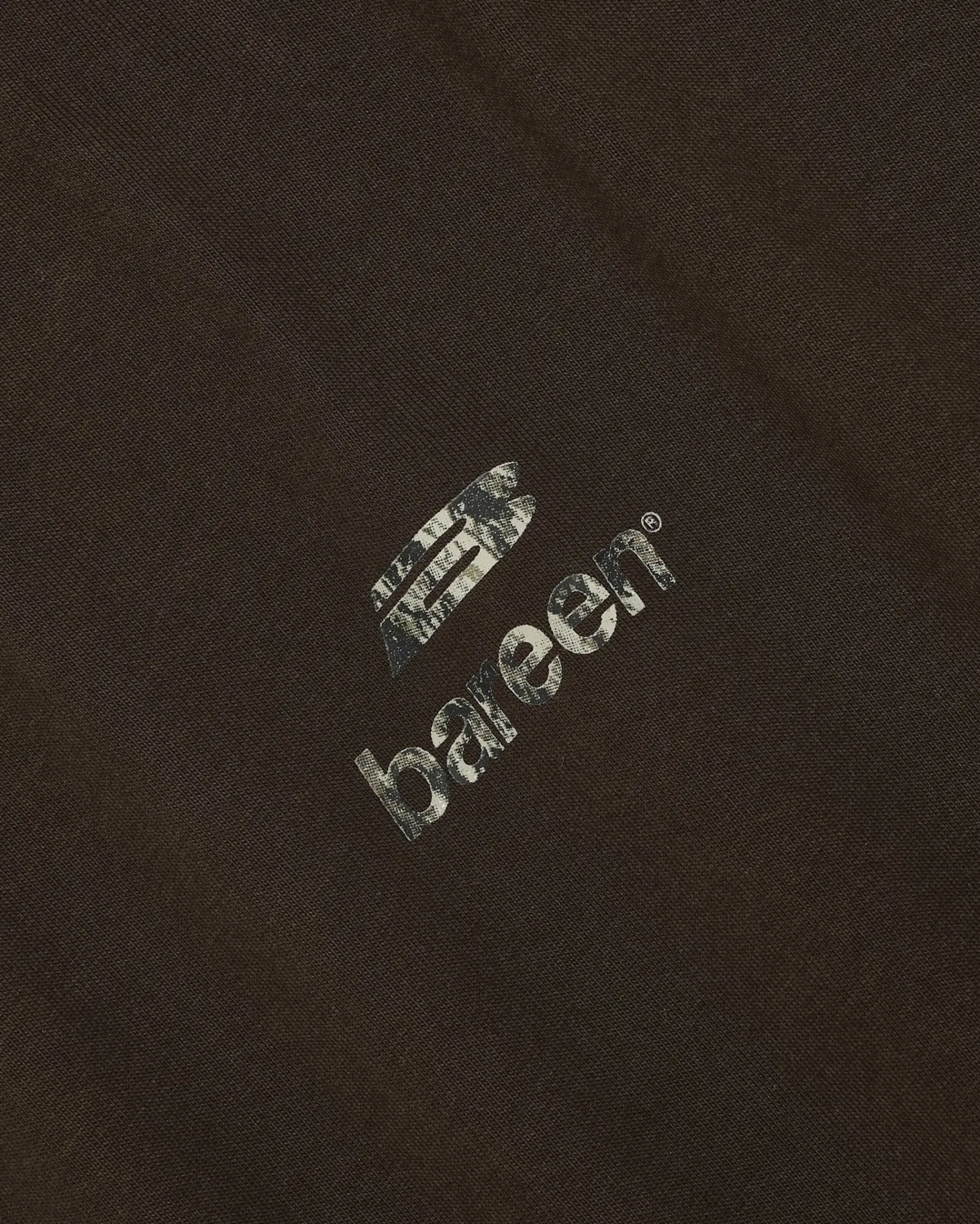 Camo Logo Box Fit, Men - Brown