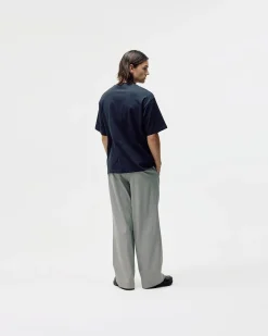 Camo Logo Box Fit, Men - Navy