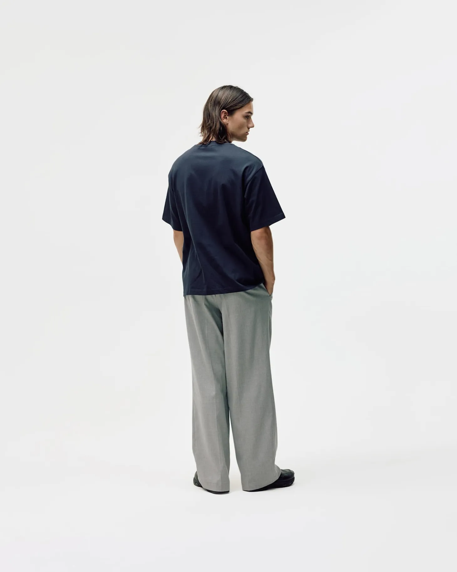 Camo Logo Box Fit, Men - Navy