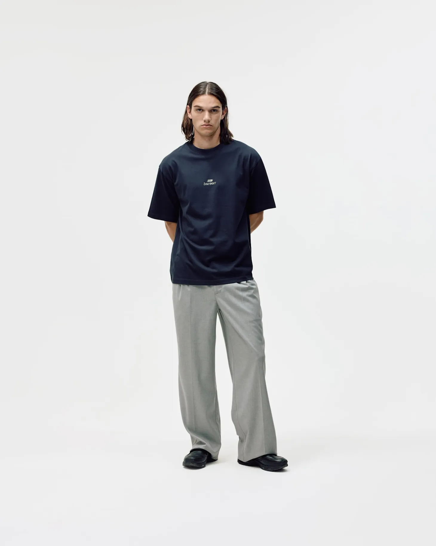 Camo Logo Box Fit, Men - Navy