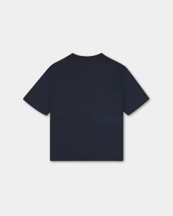 Camo Logo Box Fit, Men - Navy