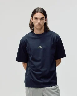 Camo Logo Box Fit, Men - Navy