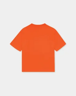 Camo Logo Box Fit, Men - Orange