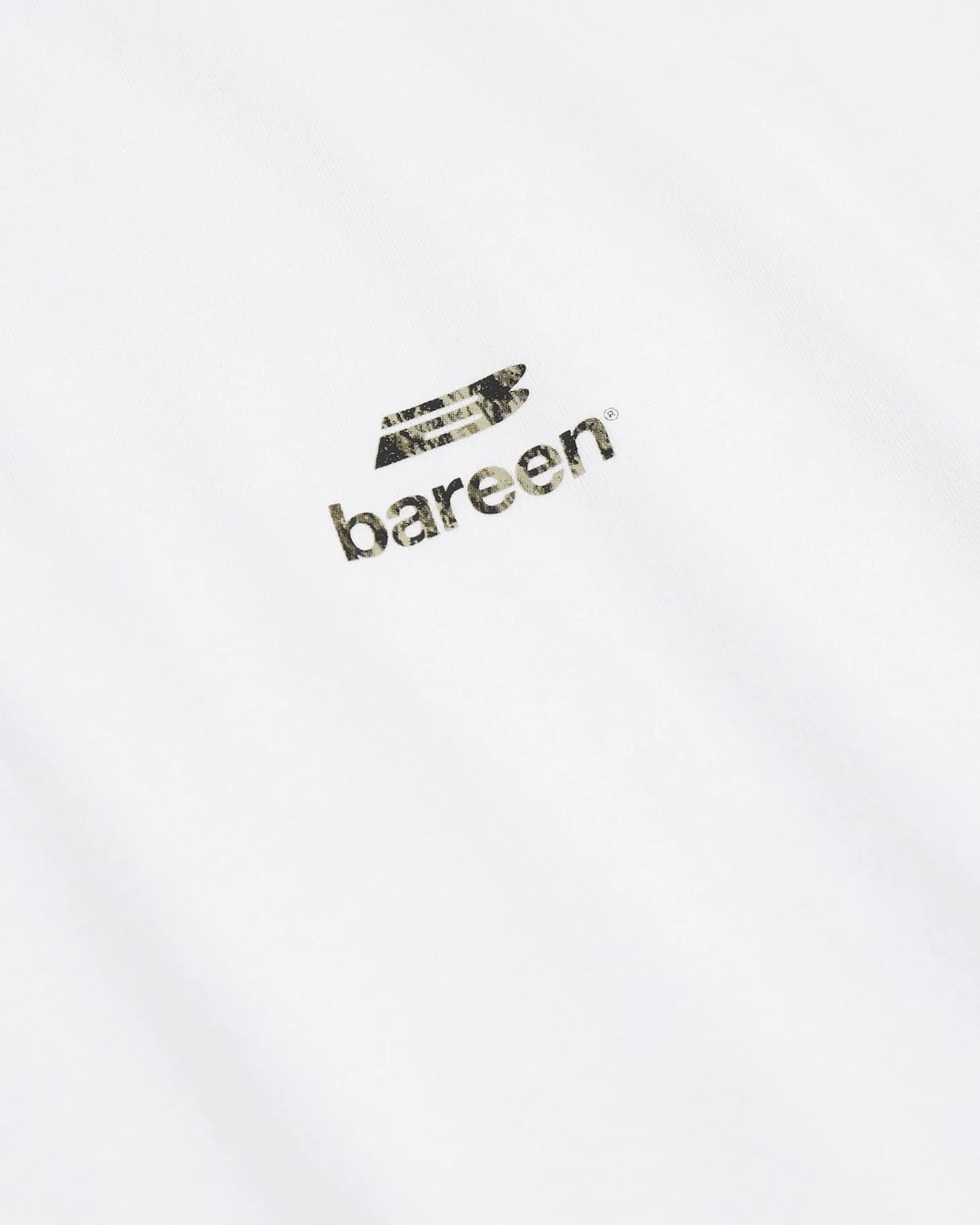 Camo Logo Box Fit, Men - White