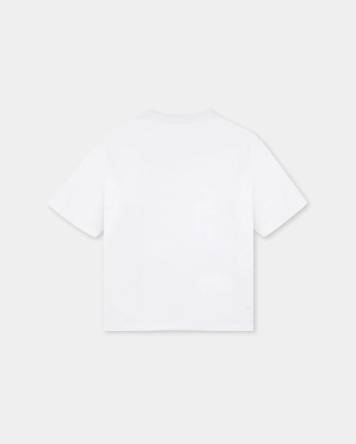 Camo Logo Box Fit, Men - White