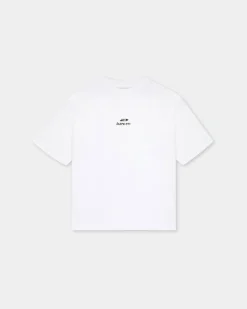 Camo Logo Box Fit, Men - White