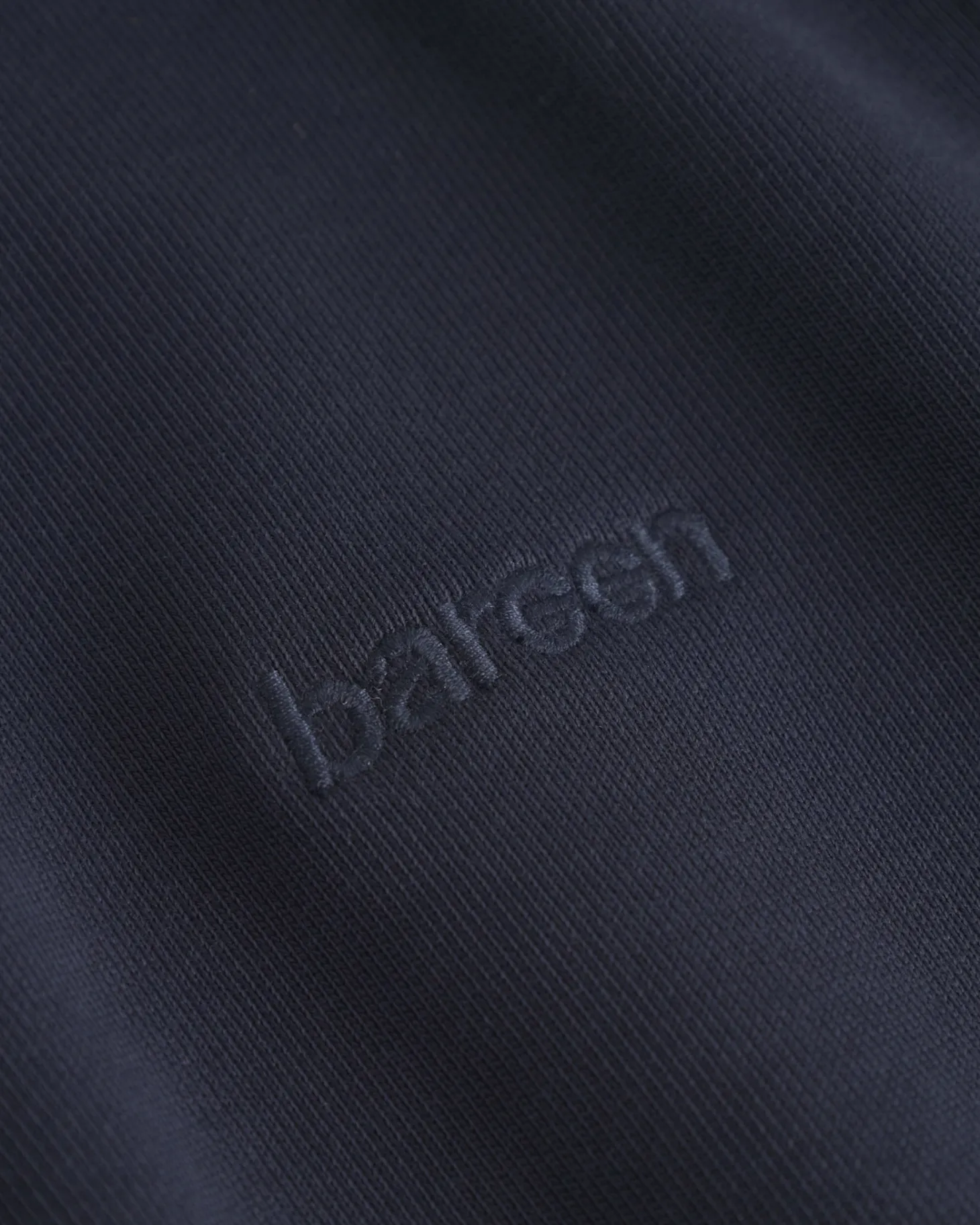 Classic Crewneck, Men - Embroidered Logo - Navy Blue