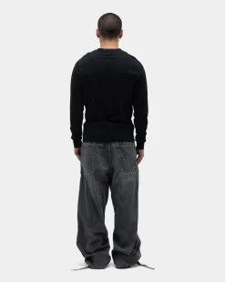 Classic Crewneck, Men - Pirate Black