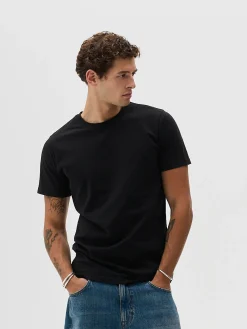 Classic Fit, Men - Embroidered Logo - Black