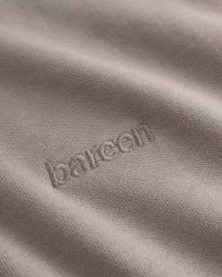 Classic Hoodie, Men - Embroidered Logo - Mocha