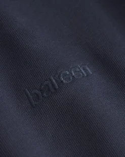 Classic Hoodie, Men - Embroidered Logo - Navy Blue