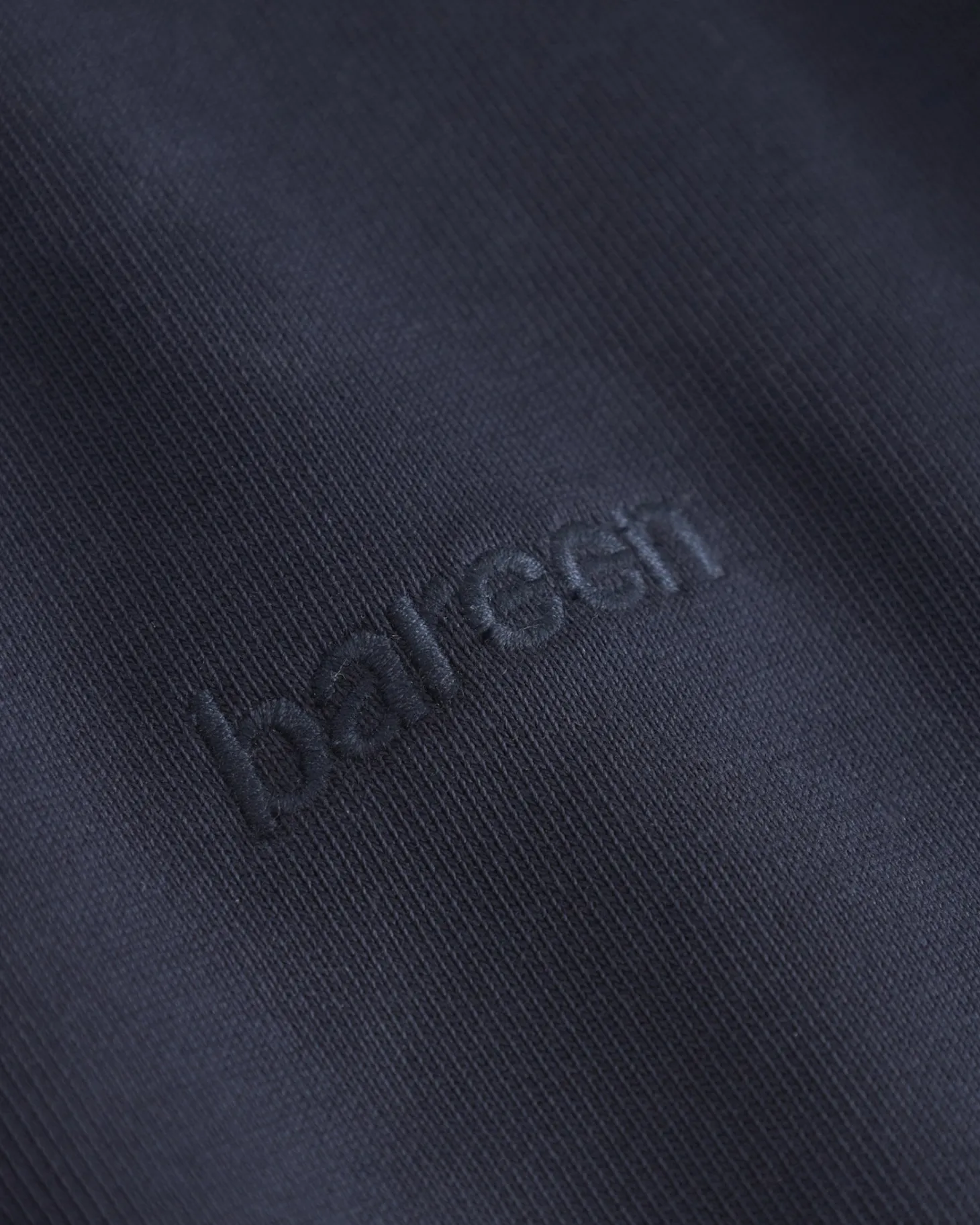 Classic Hoodie, Men - Embroidered Logo - Navy Blue