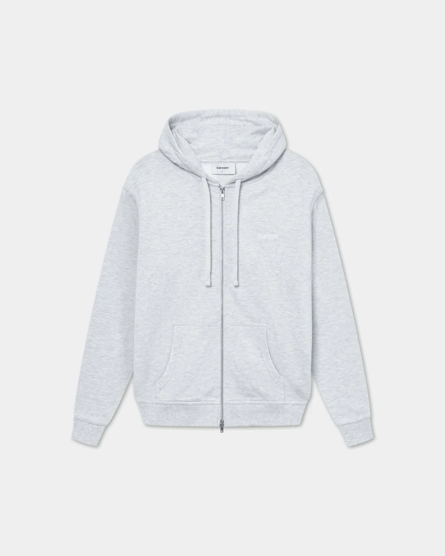 Classic Logo Zip Hoodie, Men - Cloudy Grey