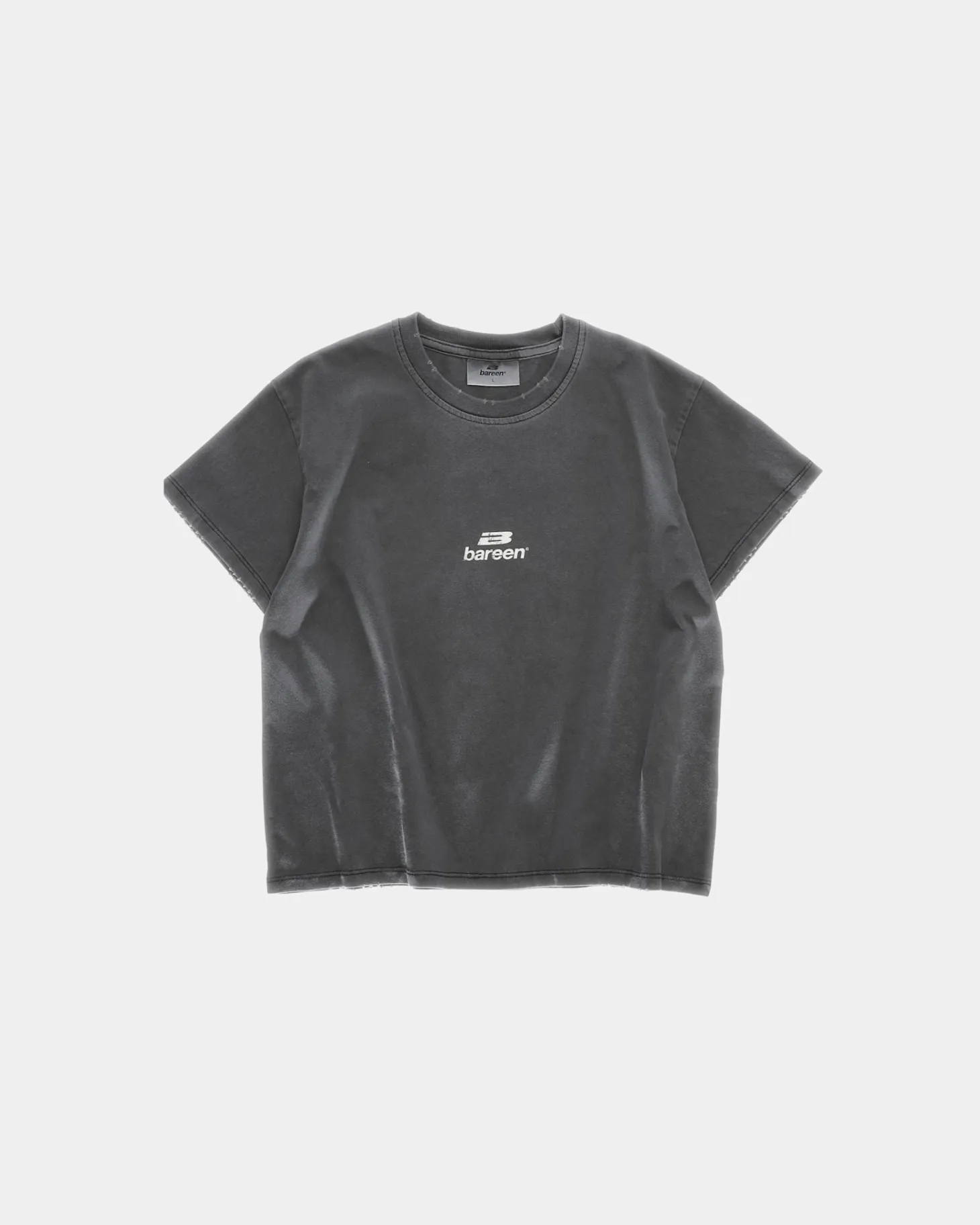 Cropped Women's Tee - Vintage Capsule - Stone Black