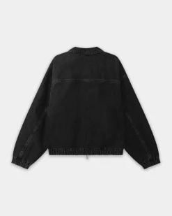 Denim Workwear Jacket, Men - Black Wash