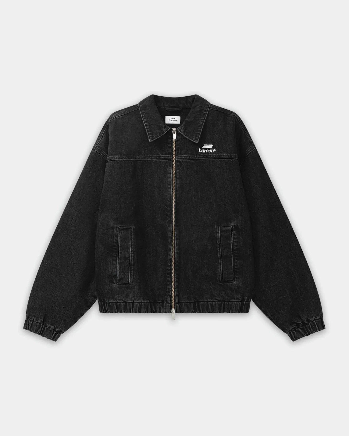 Denim Workwear Jacket, Women - Black Wash